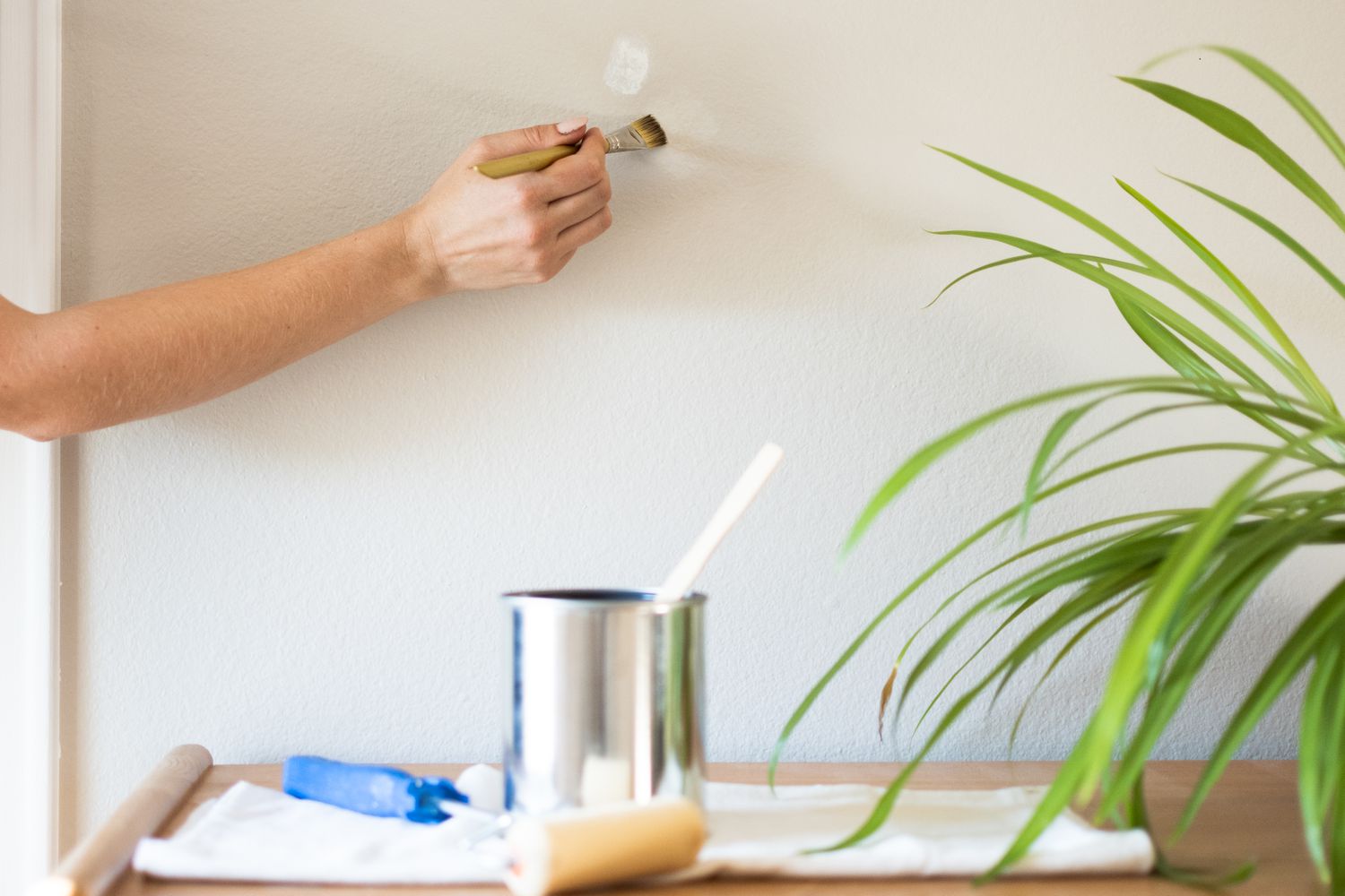 Special touch of paint work